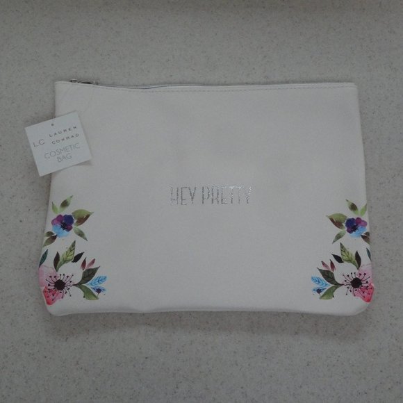 LC ~ Lauren Conrad ~ Large COSMETIC BAG ~ NEW - Picture 3 of 5